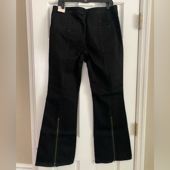 Pilcro, High Rise, Flare Leg with Zipper Accent - Picture 2 of 6